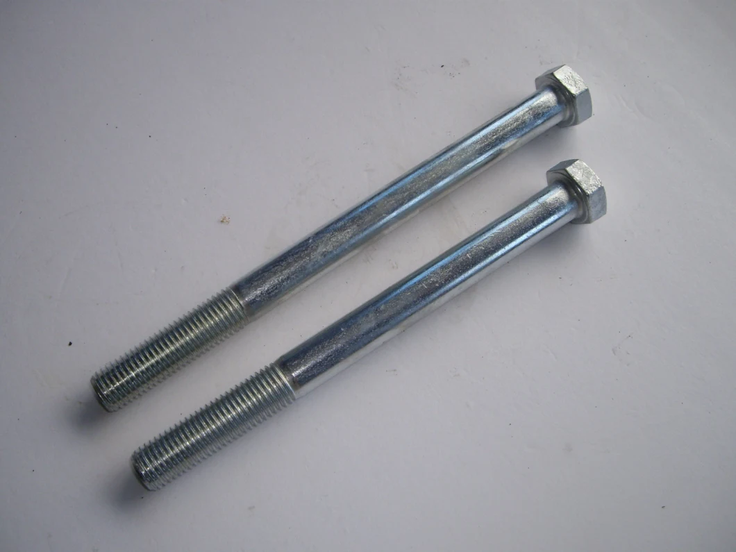 DIN931 Carbon Steel Hexagon Screw Hex Bolt